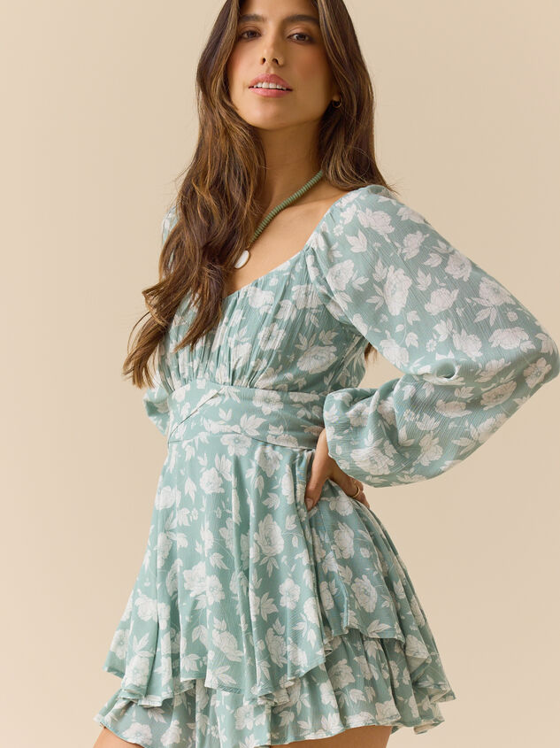 Georgia Crossover Romper Detail 3 - TULLABEE