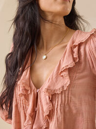 Emily Ruffle Top Detail 3 - TULLABEE
