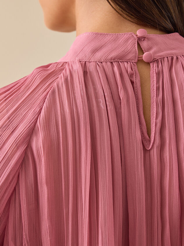 Odette Chiffon Ruffle Top Detail 6 - TULLABEE