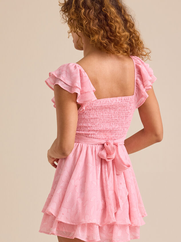 Lainey Double Layered Romper Detail 4 - TULLABEE