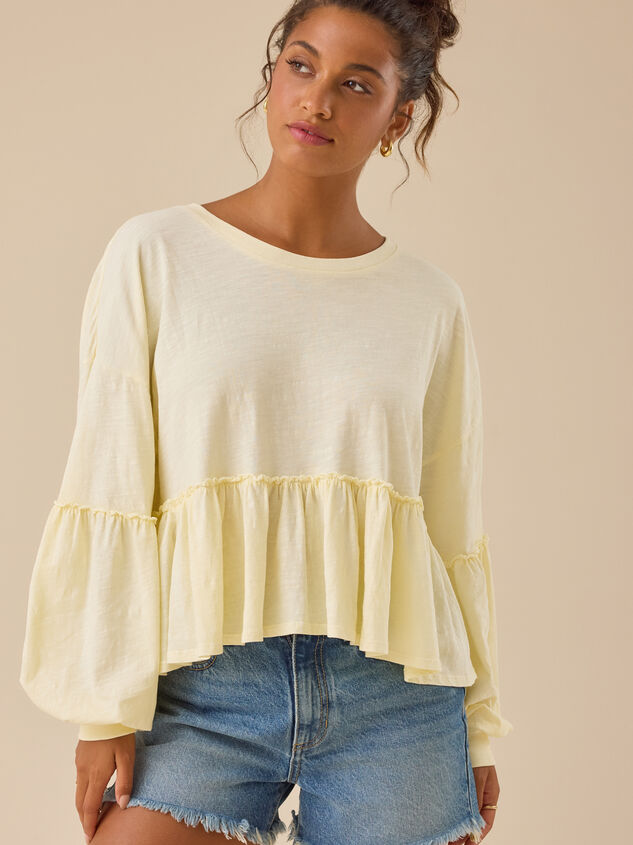 Angie Ruffle Top - TULLABEE