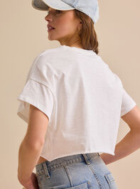 USA Bandana Graphic Tee Detail 5 - TULLABEE