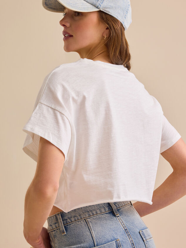 USA Bandana Graphic Tee Detail 5 - TULLABEE
