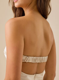 Paityn Strapless Mini Dress Detail 4 - TULLABEE