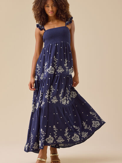 Jen Floral Maxi Dress - TULLABEE