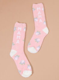Mama Floral Cozy Socks - TULLABEE