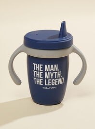 The Man The Myth The Legend Happy Sippy Cup - TULLABEE