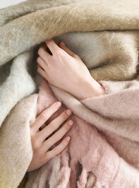 Pansy Throw Detail 3 - TULLABEE