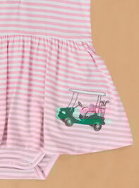 Golf Girl Bodysuit Dress Detail 2 - TULLABEE