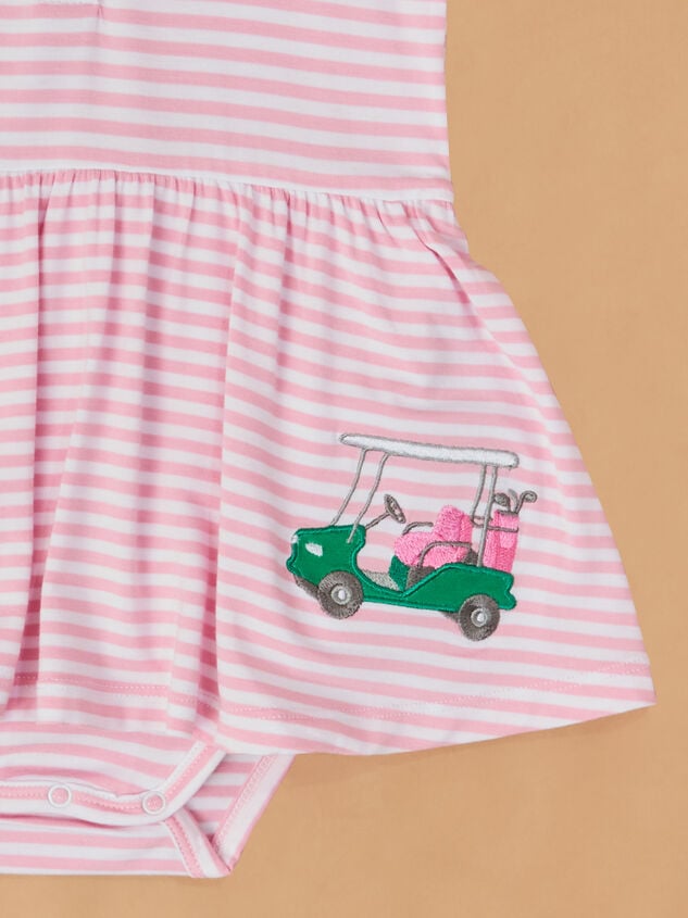 Golf Girl Bodysuit Dress Detail 2 - TULLABEE