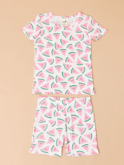 Watermelon Hearts Lounge Set - TULLABEE