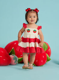 Strawberry Crochet Tank and Bloomer Set - TULLABEE