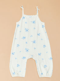 Polly Floral Flutter Romper - TULLABEE