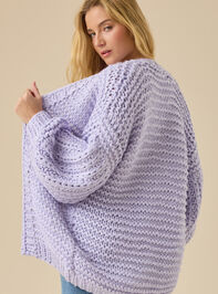 Laurna Handmade Chunky Cardigan Detail 5 - TULLABEE