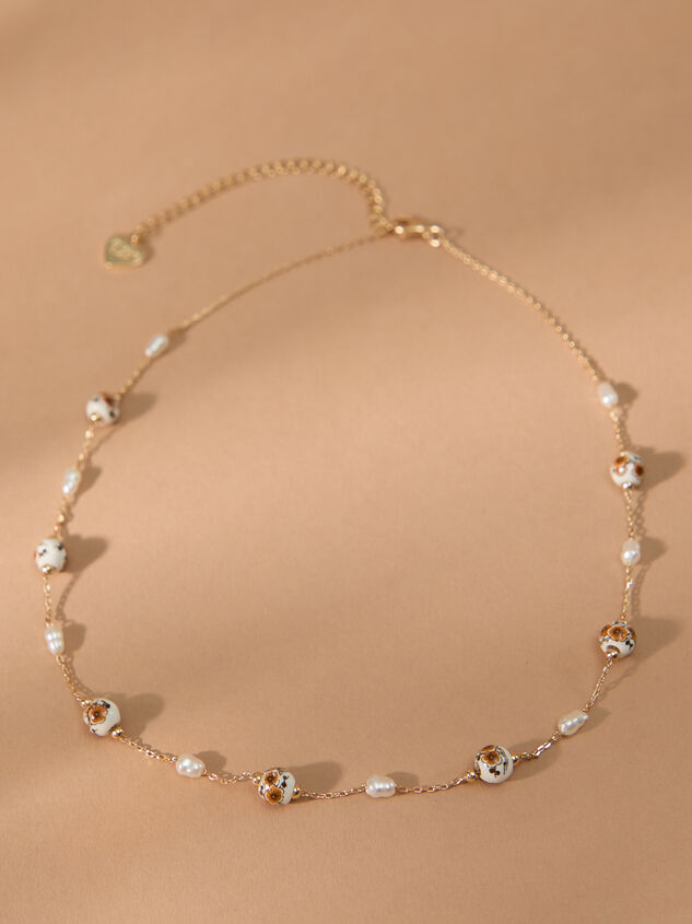 Cocoa Pearl Choker - TULLABEE