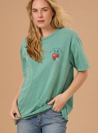 The Fruit of the Spirit Oversized Graphic Tee Detail 2 - TULLABEE