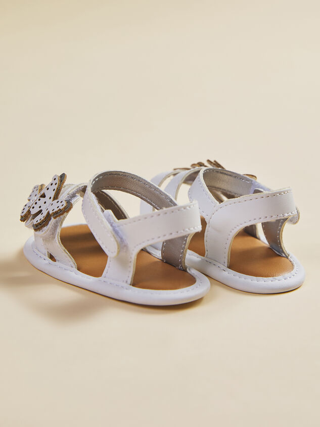 Sally Butterfly Baby Sandal Detail 4 - TULLABEE