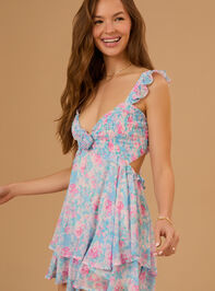 Rosalia Floral Romper Detail 3 - TULLABEE