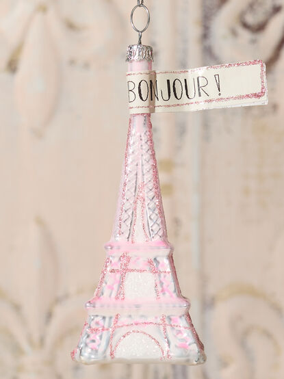 Eiffel Tower Ornament - TULLABEE