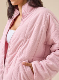 Emery Corduroy Quilted Jacket Detail 3 - TULLABEE