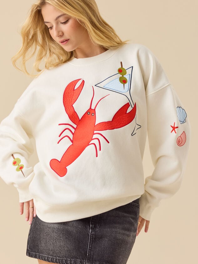 Cheers Lobster Pullover - TULLABEE