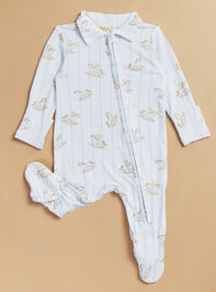 Vintage Rocking Horse Polo Footie - TULLABEE