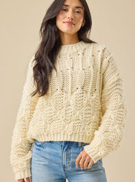 Valentina Chunky Pattern Sweater - TULLABEE