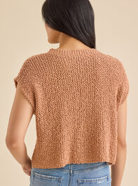 Ethel Cropped Vest Detail 4 - TULLABEE