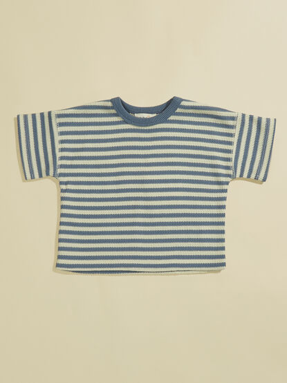 Jordy Baby Striped Crewneck - TULLABEE