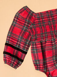 Marley Plaid Bubble Detail 4 - TULLABEE