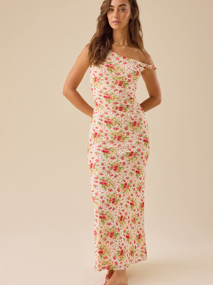 Grayson Floral Maxi Dress - TULLABEE