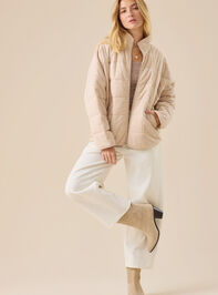 Emery Corduroy Quilted Jacket Detail 2 - TULLABEE