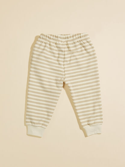 Owen Striped Sweatpants by Quincy Mae - TULLABEE