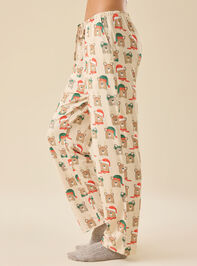Beary Christmas Pajama Pant Detail 5 - TULLABEE