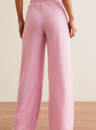Pump It Up Wide Leg Sweatpants Detail 4 - TULLABEE