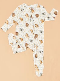 Cowpoke Cutie Footie Detail 2 - TULLABEE