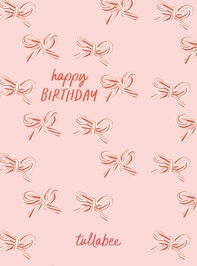 Candy Cane Birthday E-Gift Card - TULLABEE