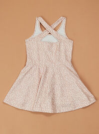 Lily Leopard Athletic Dress Detail 2 - TULLABEE