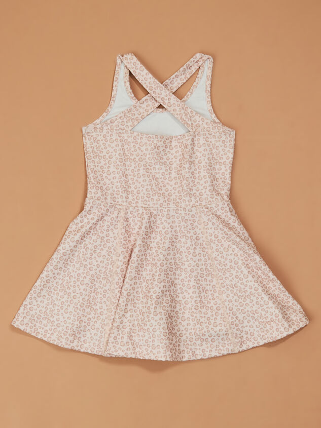 Lily Leopard Athletic Dress Detail 2 - TULLABEE