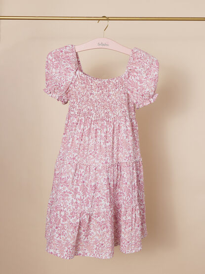 Evie Floral Youth Dress - TULLABEE