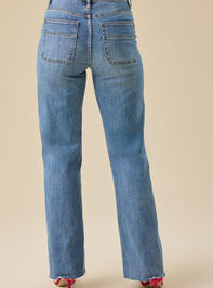 Jodie Wide Leg Jeans Detail 5 - TULLABEE