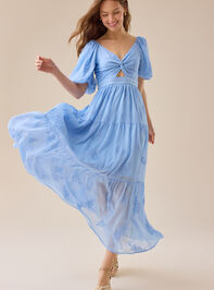 Dani Floral Maxi Dress Detail 5 - TULLABEE