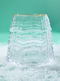 Christmas Tree Wine Glass Detail 2 - TULLABEE