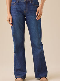 Jensen Relaxed Flare Jeans Detail 3 - TULLABEE