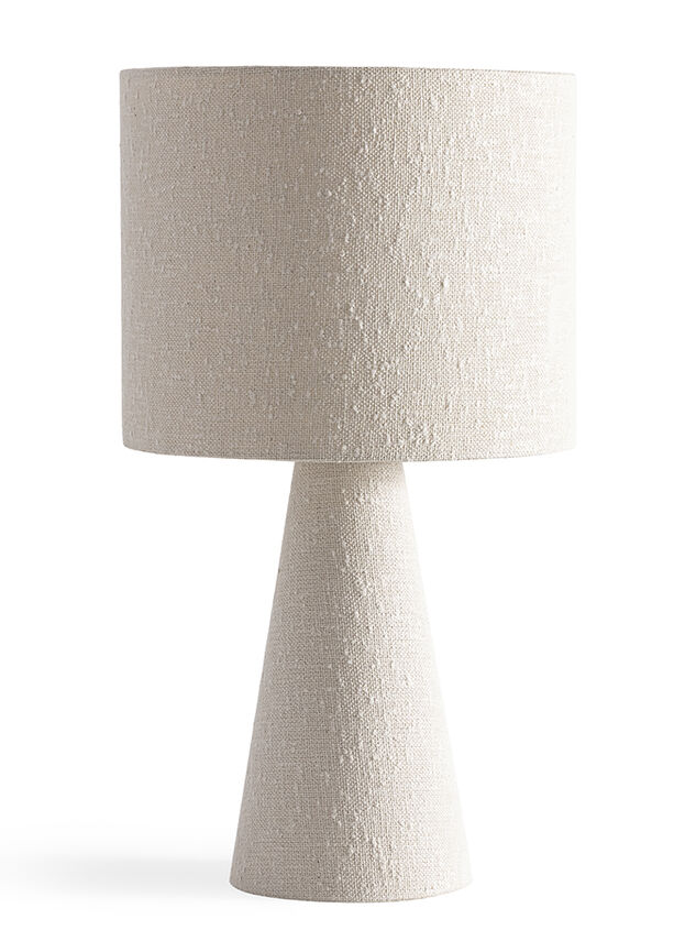 Elsie Boucle Table Lamp - TULLABEE