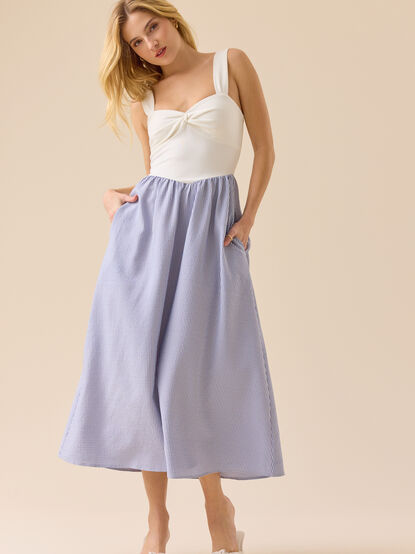 Romina Sleeveless Tube Dress - TULLABEE