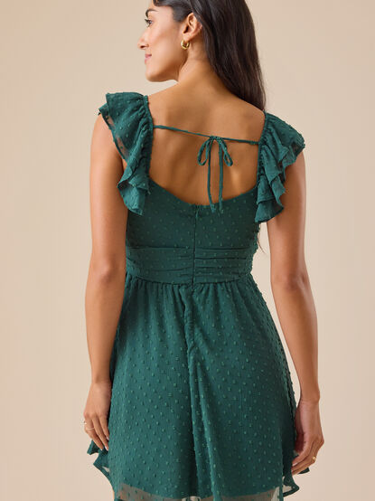 Eleanor Clip Dot Dress - TULLABEE