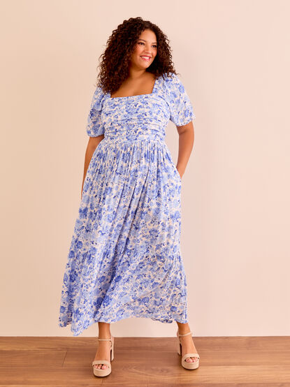 Wilow Floral Maxi Dress - TULLABEE