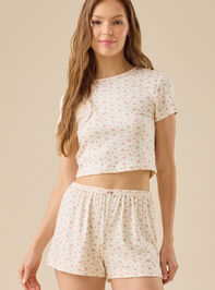 Eleanora Floral Lounge Top - TULLABEE