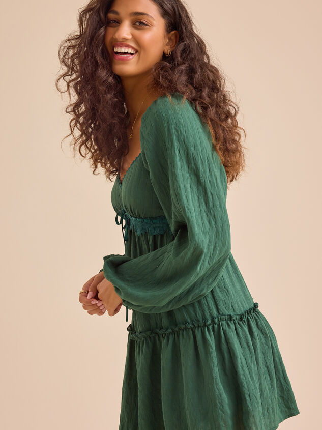 Jasmine Mini Dress Detail 4 - TULLABEE
